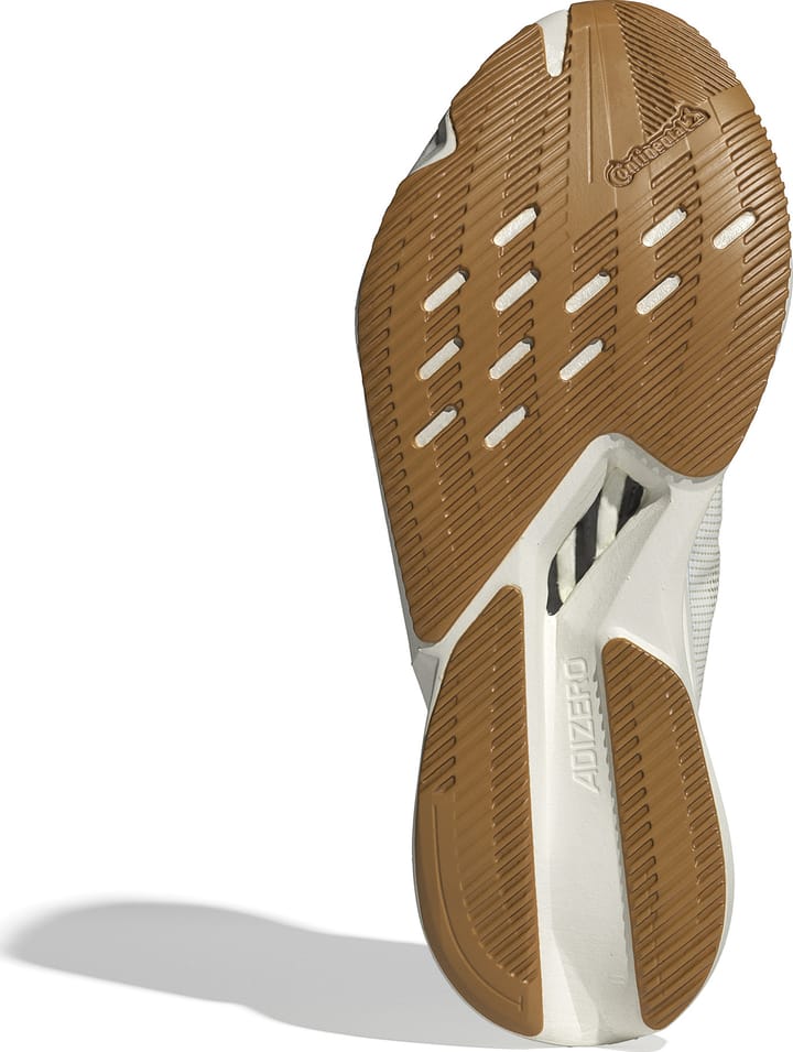 Adidas Women's Adizero Boston 12 Core White/Metallic Silver